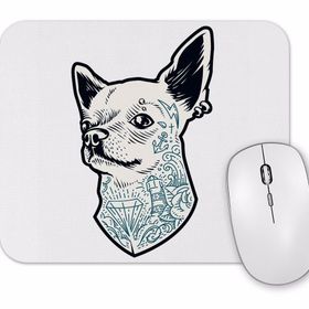 Baskı Dükkanı Bad Chihuahua Mouse Pad