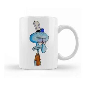 Baskı Dükkanı Bad Day Squidward Kupa Bardak