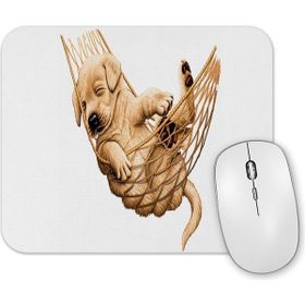 Baskı Dükkanı Bad Dog Pug Köpek Mouse Pad