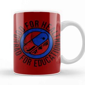 Baskı Dükkanı Bad For Education Kupa Bardak