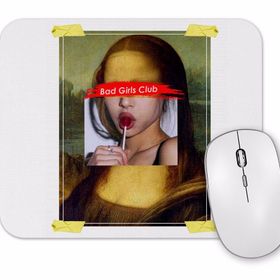 Baskı Dükkanı Bad Girls Club Monalisa Mouse Pad