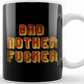 Baskı Dükkanı Bad Mother Fucker Pulp Fiction Jules Winnfield Kupa
