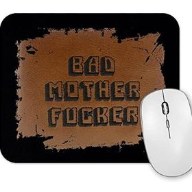 Baskı Dükkanı Bad Motherf Ucker Pulp Fiction Mouse Pad