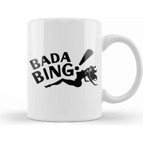 Baskı Dükkanı Bada Bing Black 01 Kupa