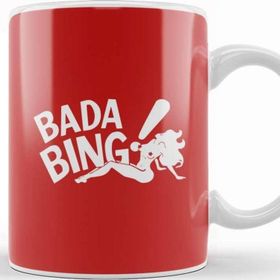 Baskı Dükkanı Bada Bing Black 04 Kupa