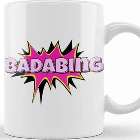 Baskı Dükkanı Bada Bing Black 05 Kupa