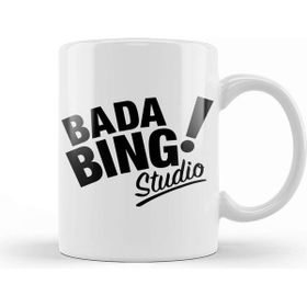 Baskı Dükkanı Bada Bing Black Kupa