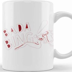 Baskı Dükkanı Bada Bing Black Kupa
