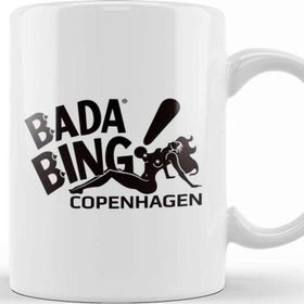 Baskı Dükkanı Bada Bing Black Kupa
