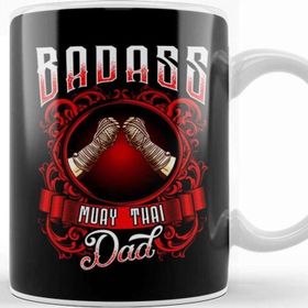 Baskı Dükkanı Badass Muay Thai Dad Mixed Martial Arts Mma Father Kupa Bardak