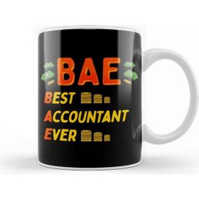 Baskı Dükkanı Bae Best Accountant Ever Cute Funny Accounting Kupa