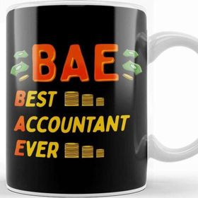 Baskı Dükkanı Bae Best Accountant Ever Cute Funny Accounting Kupa