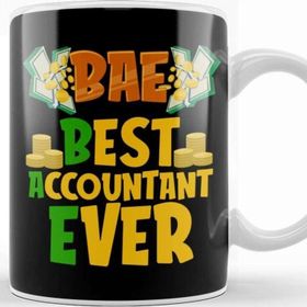 Baskı Dükkanı Bae Best Accountant Ever Cute Funny Accounting Kupa