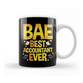 Baskı Dükkanı Bae Best Accountant Ever Funny Cpa Accounting Kupa Bardak