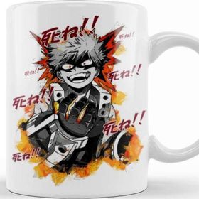 Baskı Dükkanı Bakugo Katsuki Kupa Bardak