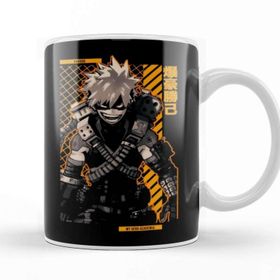 Baskı Dükkanı Bakugo My Hero Academia Anime Star Edition Gold Kupa Bardak