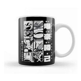 Baskı Dükkanı Bakugo My Hero Academia Manga Panel Design Kupa Bardak