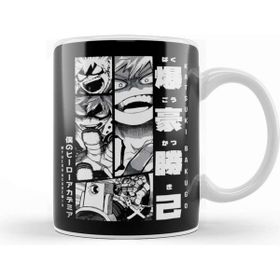 Baskı Dükkanı Bakugo My Hero Academia Manga Panel Design Kupa Bardak