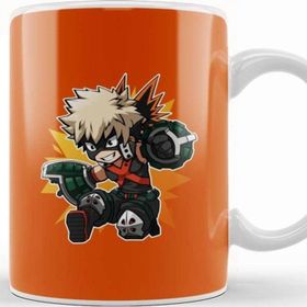Baskı Dükkanı Bakugou Chibi Kupa Bardak