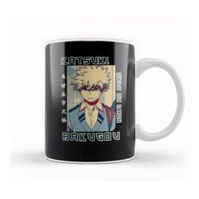 Baskı Dükkanı Bakugou Katsuki Porselen Kupa