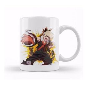 Baskı Dükkanı Bakugou Katsuki Porselen Kupa