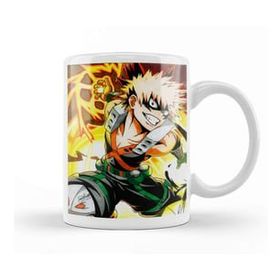 Baskı Dükkanı Bakugou Katsuki Porselen Kupa