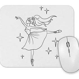 Baskı Dükkanı Balerin Mouse Pad