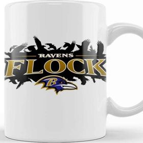 Baskı Dükkanı Baltimore Ravens 8 Bit 01 Kupa