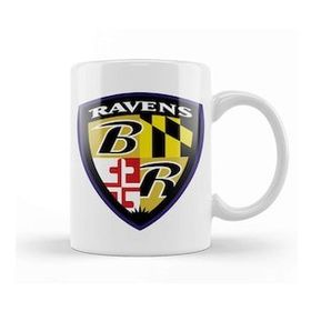 Baskı Dükkanı Baltimore Ravens Schedule Baltimore Ravens Shield 02 Kupa Bardak