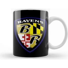 Baskı Dükkanı Baltimore Ravens Schedule Baltimore Ravens Shield 03 Kupa Bardak