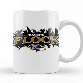 Baskı Dükkanı Baltimore Ravens Schedule Baltimore Ravens Shield Kupa Bardak