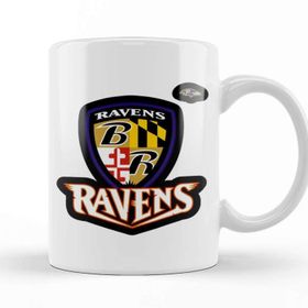 Baskı Dükkanı Baltimore Ravens Schedule Baltimore Ravens Shield Kupa Bardak