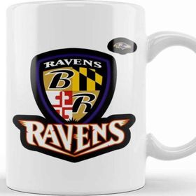 Baskı Dükkanı Baltimore Ravens Schedule Baltimore Ravens Shield Kupa Bardak