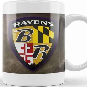 Baskı Dükkanı Baltimore Ravens Schedule Baltimore Ravens Shield Kupa Bardak