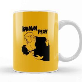 Baskı Dükkanı Banana Fish Ash and Eiji Kupa