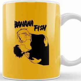 Baskı Dükkanı Banana Fish Ash and Eiji Kupa