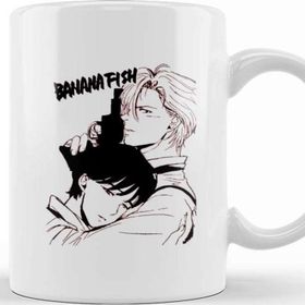 Baskı Dükkanı Banana Fish Ash and Eiji Kupa