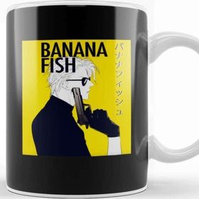 Baskı Dükkanı Banana Fish Ash Lynx Eiji Okumura Anime Kupa Bardak