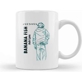 Baskı Dükkanı Banana Fish Eiji Okumura and Ash Lynx 01 Kupa Bardak