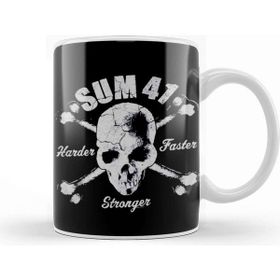 Baskı Dükkanı Band Vintage Sum 41 Harder Faster Kupa