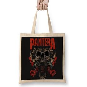 Baskı Dükkanı Banda Pantera Bez Çanta