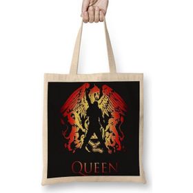 Baskı Dükkanı Banda Queen Bez Çanta