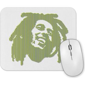 Baskı Dükkanı Bandeira Bob Marley Mouse Pad