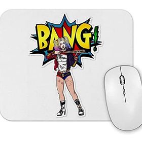 Baskı Dükkanı Bang Arlequina Mouse Pad