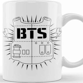 Baskı Dükkanı Bangtan Boys Bts Kim Taehyung V Jin Kim Kupa