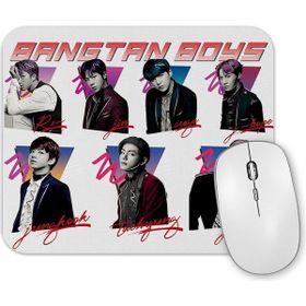 Baskı Dükkanı Bangtan Boys Bts Mouse Pad