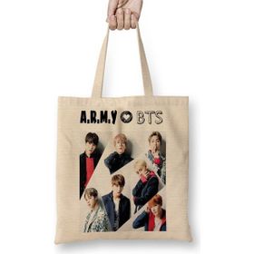 Baskı Dükkanı Bangtan Bts Boys Army Bez Çanta