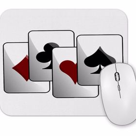 Baskı Dükkanı Baralho Mouse Pad