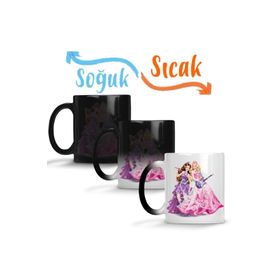 Baskı Dükkanı Barbie 02 Sihirli Porselen Kupa