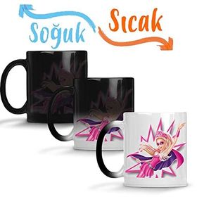 Baskı Dükkanı Barbie 06 Sihirli Porselen Kupa